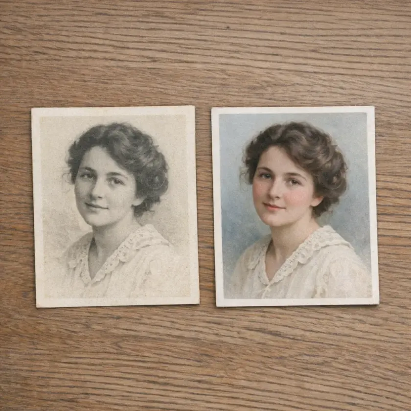 Колоризация чёрно-белой фотографии