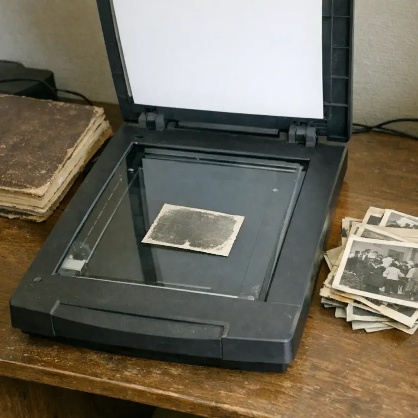 Оцифровка и обработка архивных фотографий
