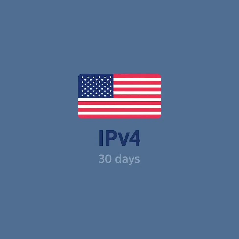 IPv4-прокси США, 1 IP на месяц