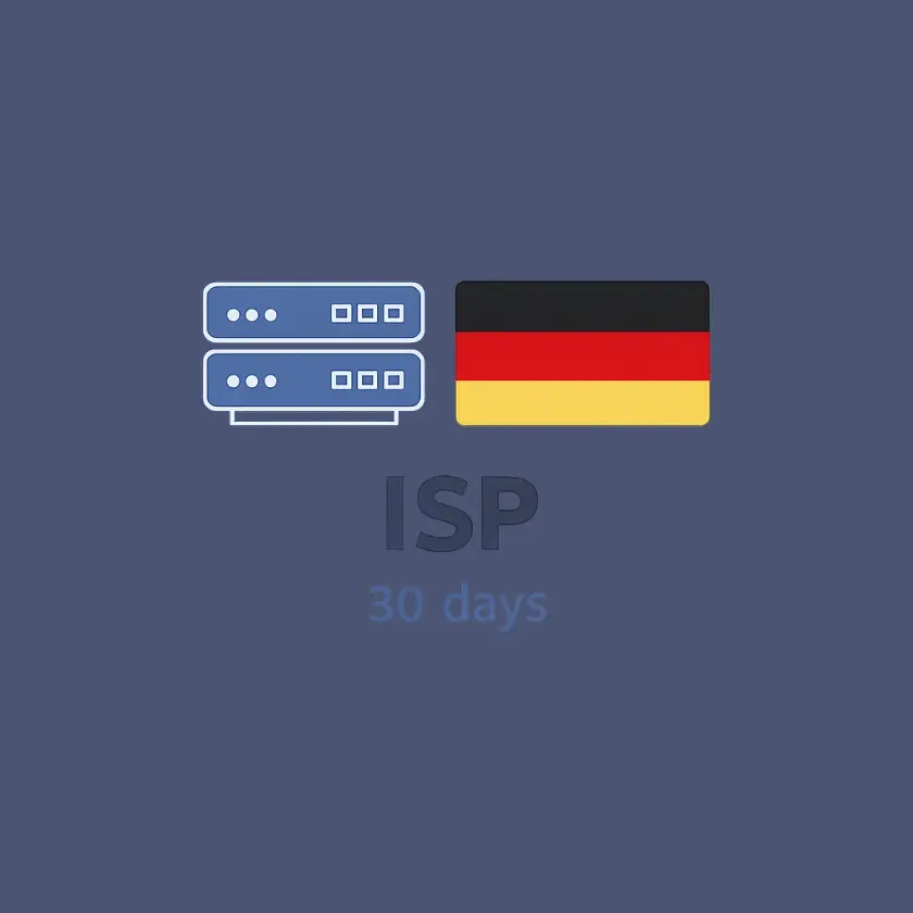ISP-прокси Германии, 1 IP на месяц